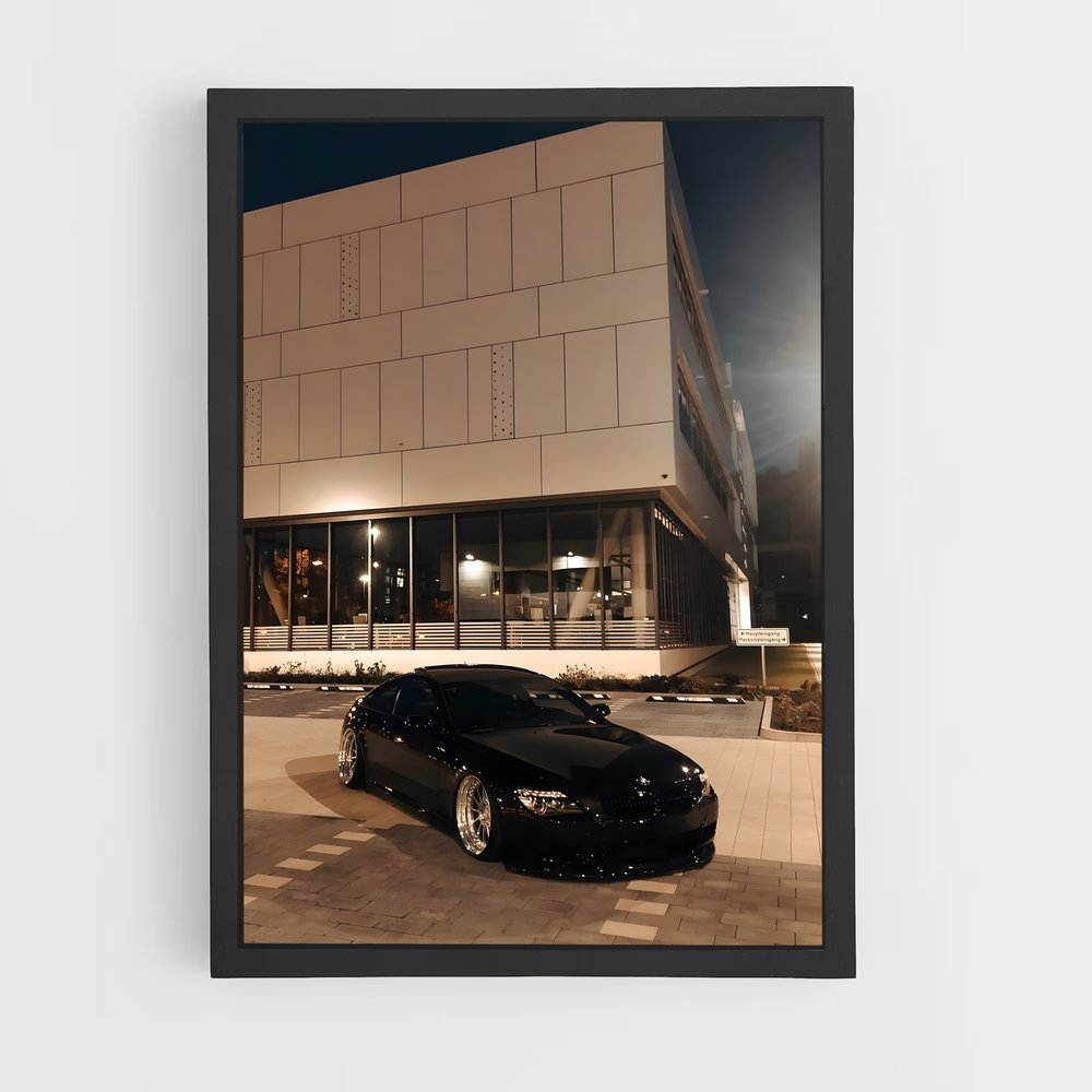 Poster automobile portée – affiche BMW (vue 2)